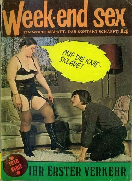 Week-end-Sex – 14 April 1974 Cover
