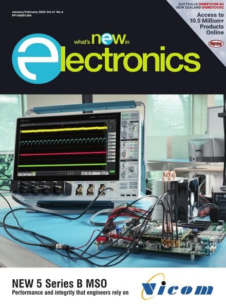 What’s New in Electronics – January-February 2022 Cover