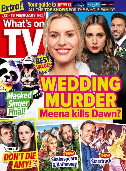 What’s on TV – 12 February 2022 Cover