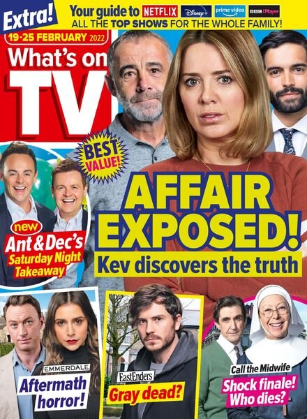 What’s on TV – 19 February 2022 Cover
