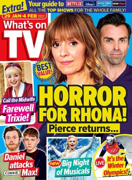 What’s on TV – 29 January 2022 Cover