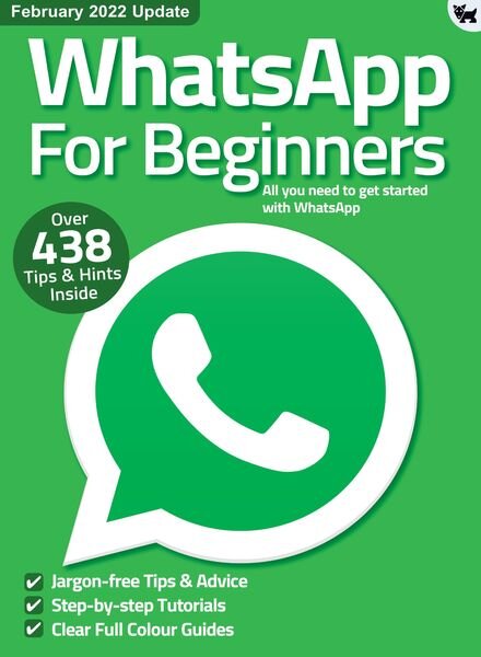 WhatsApp For Beginners – February 2022 Cover