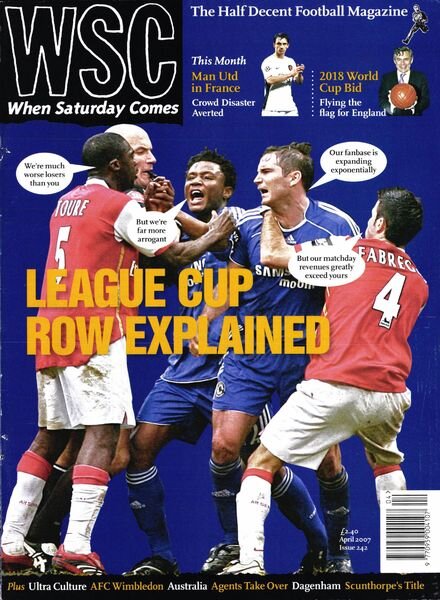 When Saturday Comes – April 2007 Cover