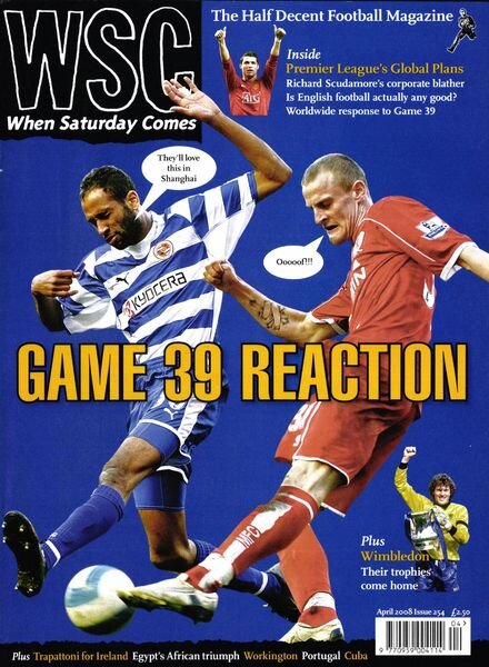 When Saturday Comes – April 2008 Cover