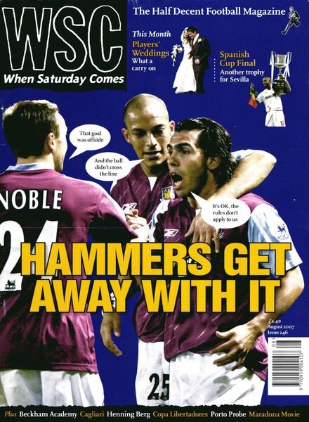 When Saturday Comes – August 2007 Cover