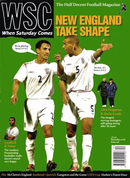When Saturday Comes – December 2006 Cover