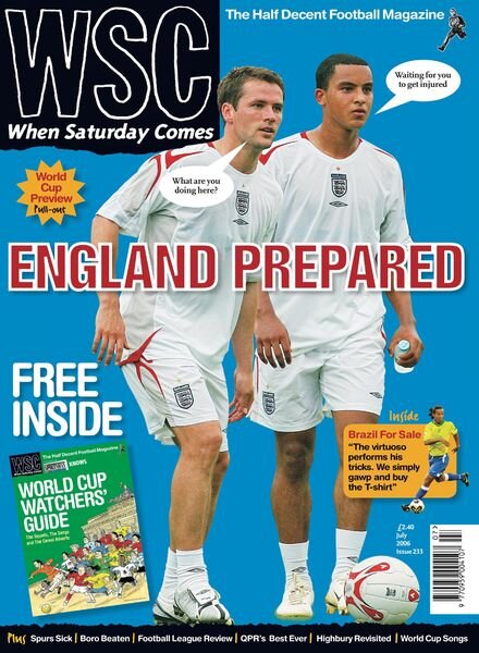 When Saturday Comes – July 2006 Cover