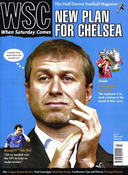When Saturday Comes – July 2008 Cover