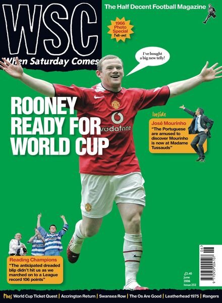 When Saturday Comes – June 2006 Cover