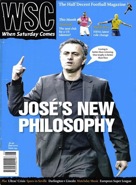 When Saturday Comes – June 2007 Cover