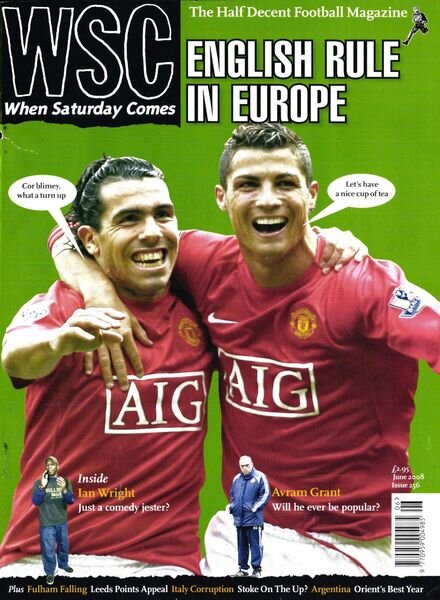 When Saturday Comes – June 2008 Cover