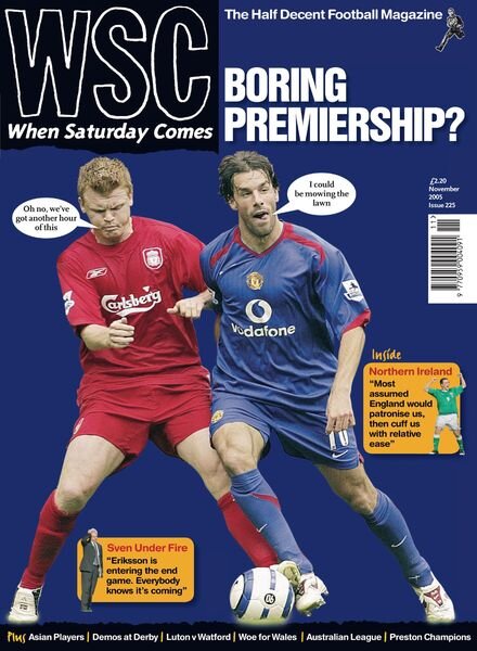 When Saturday Comes – November 2005 Cover
