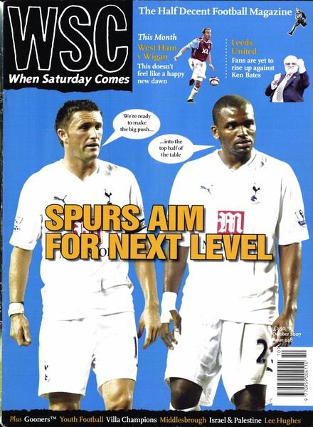 When Saturday Comes – October 2007 Cover