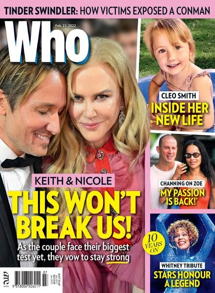 Who – February 21, 2022 Cover