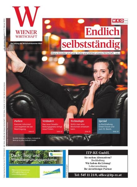Wiener Wirtschaft – 17 Februar 2022 Cover