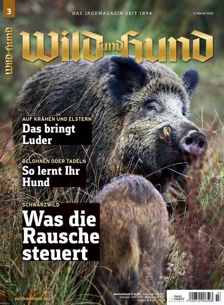 Wild und Hund – Februar 2022 Cover