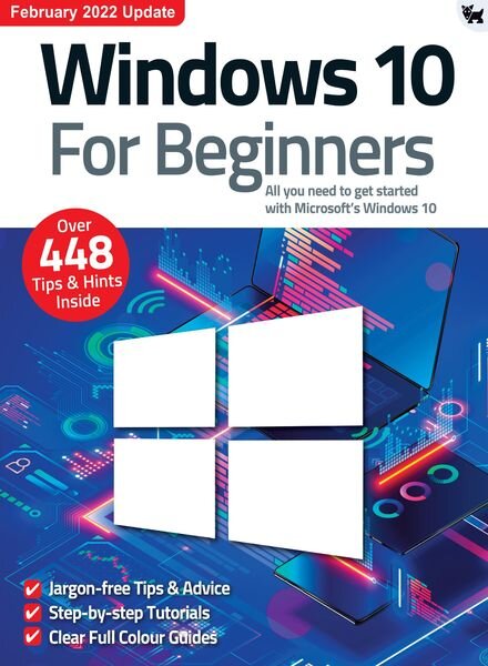 Windows 10 For Beginners – February 2022 Cover