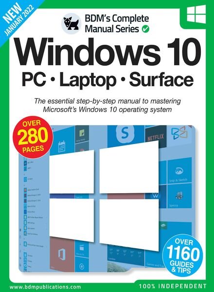 Windows 10 Solutions – January 2022 Cover