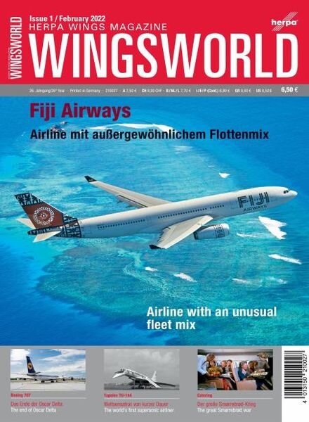 WingsWorld – Februar 2022 Cover