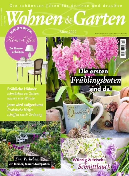 Wohnen & Garten – Marz 2022 Cover