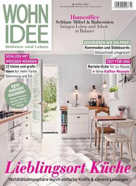 WOHNIDEE – 09 Februar 2022 Cover