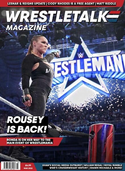 Wrestletalk Magazine – March 2022 Cover