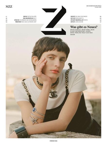 Z die Substanz des Stils – Februar 2022 Cover