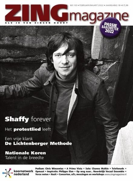 ZINGmagazine – februari 2022 Cover