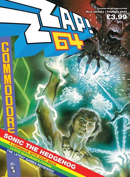 ZZAP! 64 Magazine – January 2022 Cover