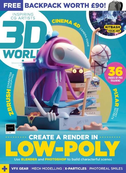 3D World UK – April 2022 Cover