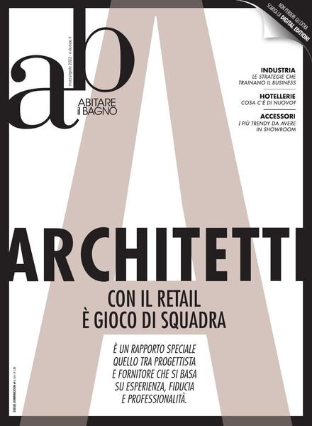 Abitare il bagno – Marzo-Aprile 2022 Cover