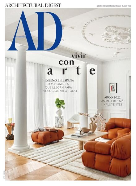 AD Architectural Digest Espana – marzo 2022 Cover