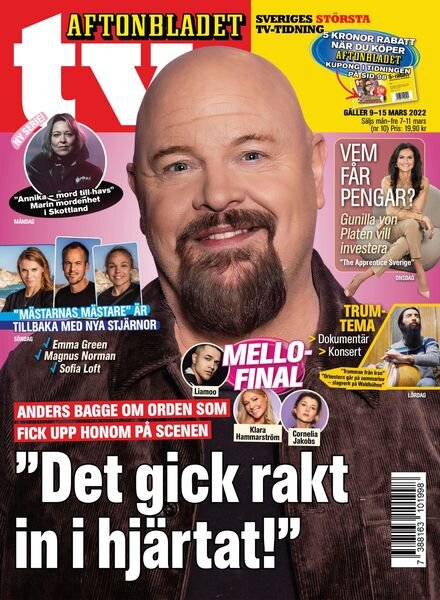 Aftonbladet TV – 07 mars 2022 Cover