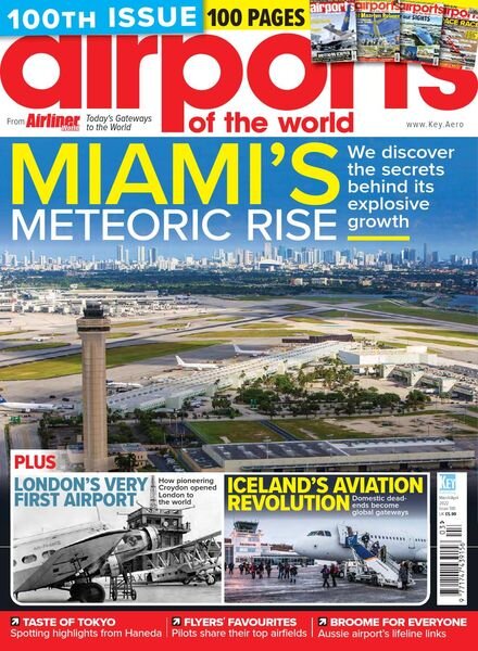 Airports of the World – Issue 100 – March-April 2022 Cover
