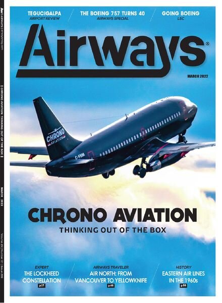 Airways Magazine – March 2022 Cover