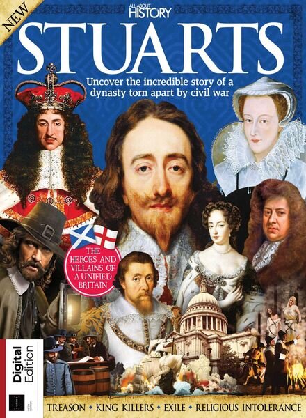 All About History – Book of the Stuarts – March 2022 Cover