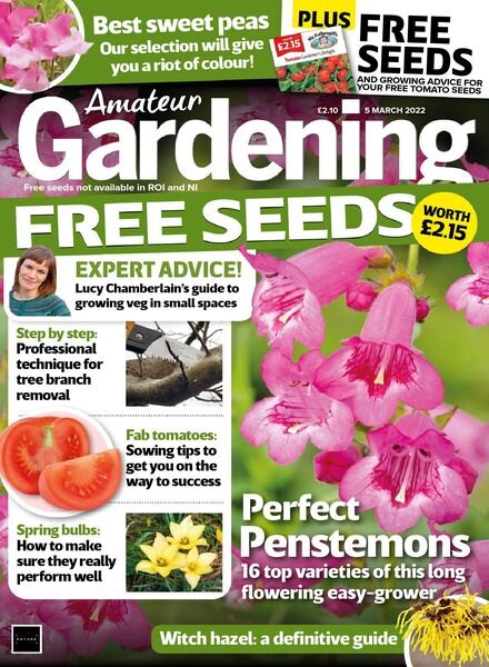 Amateur Gardening – 05 March 2022 Cover