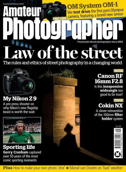 Amateur Photographer – 22 February 2022 Cover