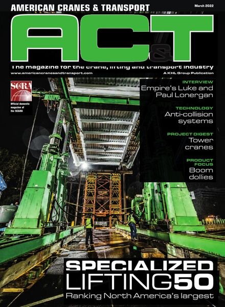 American Cranes & Transport – March 2022 Cover
