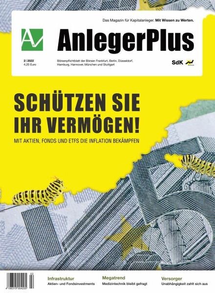 AnlegerPlus – Marz 2022 Cover