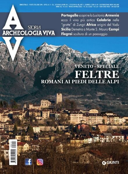 Archeologia Viva – Marzo-Aprile 2022 Cover