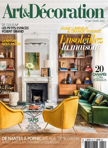 Art & Decoration – mars 2022 Cover