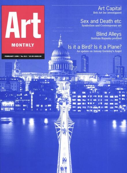 Art Monthly – February 1998 Cover
