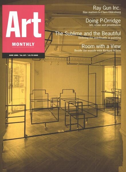 Art Monthly – June 1996 Cover