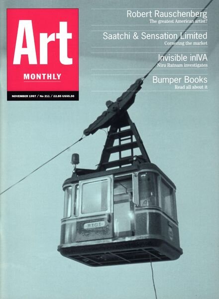 Art Monthly – November 1997 Cover