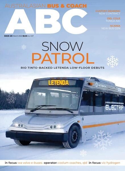 Australasian Bus & Coach – March 2022 Cover
