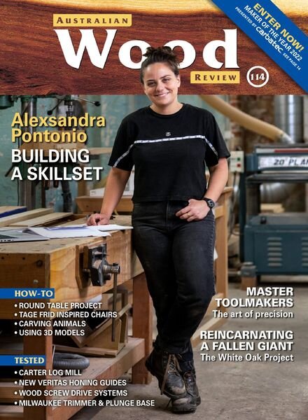 Australian Wood Review – March 2022 Cover