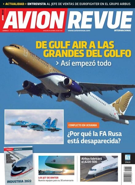Avion Revue Internacional – Numero 478 – Marzo 2022 Cover