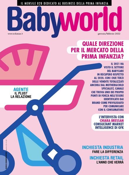 BabyWorld – Gennaio-Febbraio 2022 Cover