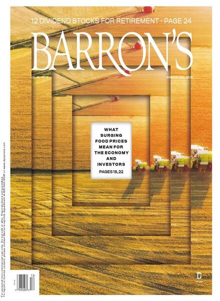 Barron’s – March 21 2022 Cover